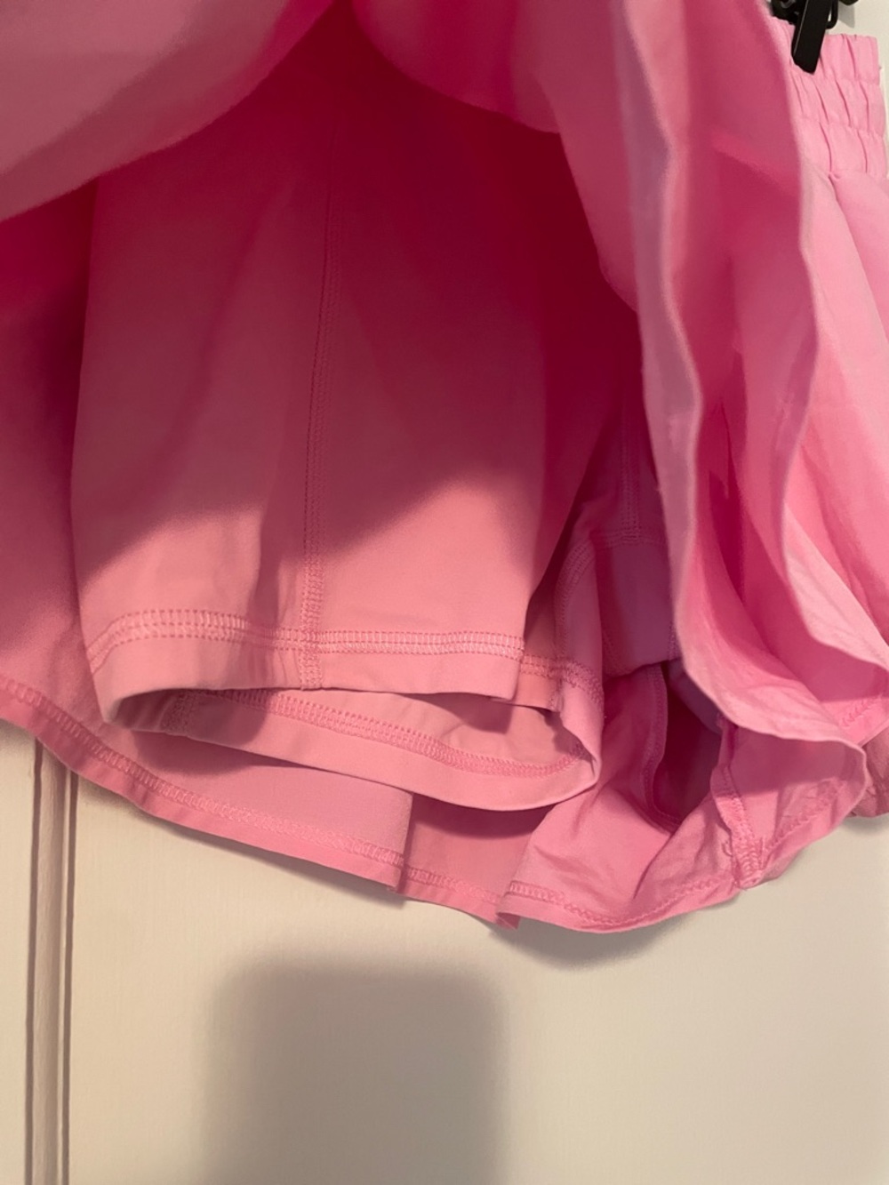 JoyLab Women’s Pink Layered Ruffle Shorts - Picture 4 of 6